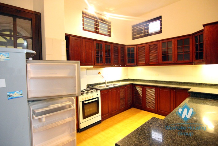 Rental house in Tay Ho - 4 bedrooms with balcony